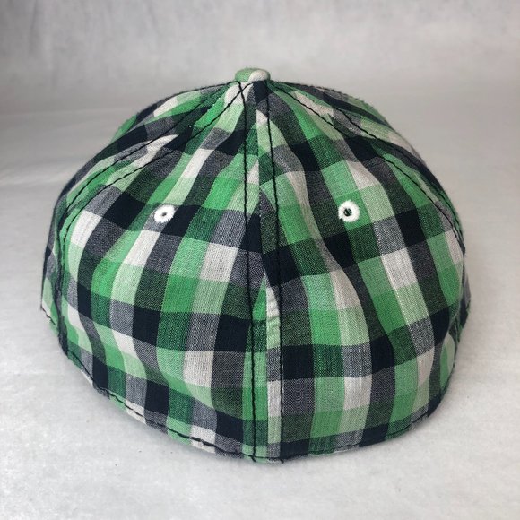 Dickies Embroidered Flat Brim Hat Fitted Cap Kid's Size - Picture 3 of 8